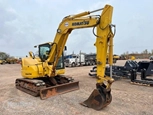Used Excavator in yard